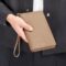 BOSS Travel wallet Classic Grained Camel