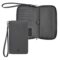 HLL526H-1 BOSS Travel wallet Double B Saffiano Grey