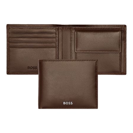 BOSS Coins purse Classic Smooth Brown