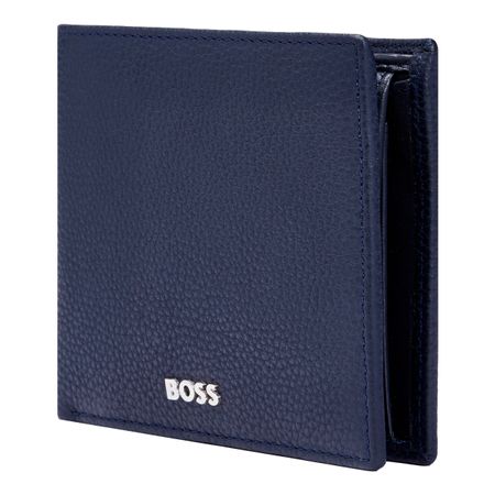 HLM416N-4 BOSS Money wallet Classic Grained Navy