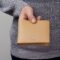 HLM416X-6 BOSS Money wallet Classic Grained Camel