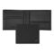 HLM526A-1 BOSS Money wallet Double B Saffiano Black