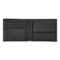 HLM526A-3 BOSS Money wallet Double B Saffiano Black