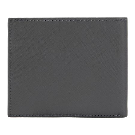 BOSS Money wallet Double B Saffiano Grey