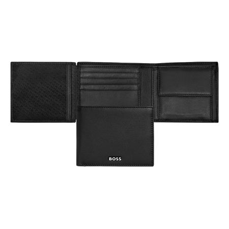 BOSS Money wallet with flap Classic Smooth Black