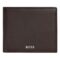 HLN403Y-2 BOSS Money wallet with flap Classic Smooth Brown