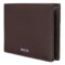 HLN403Y-5 BOSS Money wallet with flap Classic Smooth Brown