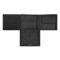 HLN416A-1 BOSS Money wallet with flap Classic Grained Black