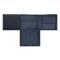 HLN416N-1 BOSS Money wallet with flap Classic Grained Navy