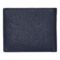 HLN416N-3 BOSS Money wallet with flap Classic Grained Navy