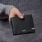 HLN421A-6 BOSS Money wallet with flap Iconic Black