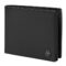 HLN526A-5 BOSS Money wallet with flap Double B Saffiano Black