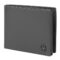 HLN526H-5 BOSS Money wallet with flap Double B Saffiano Grey