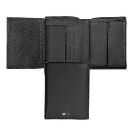 BOSS Money wallet Vertical flap Classic Smooth Black
