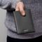 HLO403A-6 BOSS Money wallet Vertical flap Classic Smooth Black