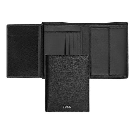 BOSS Money wallet Vertical flap Classic Grained Black