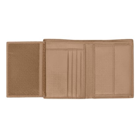 HLO416X-3 BOSS Money wallet Vertical flap Classic Grained Camel
