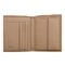 HLO416X-4 BOSS Money wallet Vertical flap Classic Grained Camel