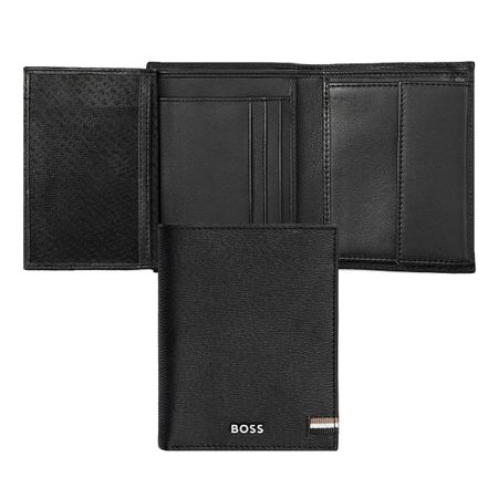 BOSS Money wallet Vertical flap Iconic Black