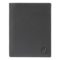 HLO526H-2 BOSS Money wallet with flap Double B Saffiano Grey