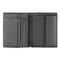 HLO526H-3 BOSS Money wallet with flap Double B Saffiano Grey