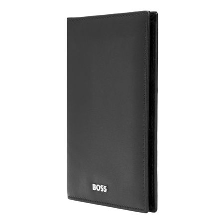 HLP403A-4 BOSS Passport holder Classic Smooth Black
