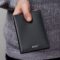 HLP403A-6 BOSS Passport holder Classic Smooth Black