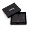 HLP416A-7 BOSS Passport holder Classic Grained Black