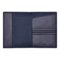 BOSS Passport holder Classic Grained Navy