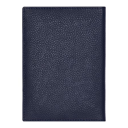 BOSS Passport holder Classic Grained Navy