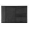 HLP526A-3 BOSS Passport holder Double B Saffiano Black