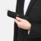 HLS417A-5 BOSS Small pen case Classic Grained Black