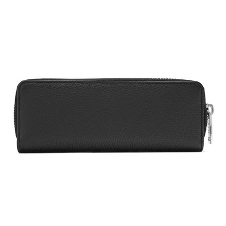 HLU417A-6 BOSS Zipped double pen case Classic Grained Black