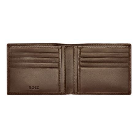 HLW403Y-3 BOSS Wallet Classic Smooth Brown