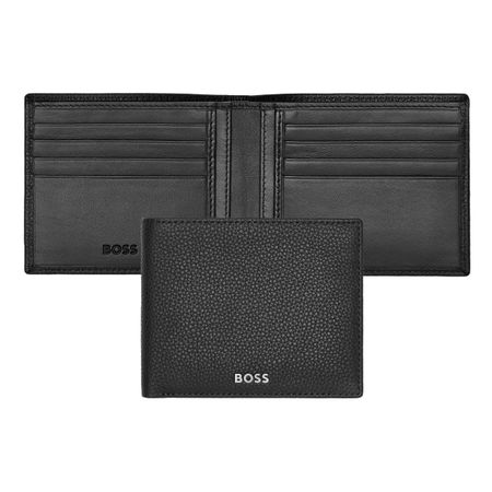 BOSS Wallet Classic Grained Black