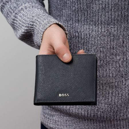 BOSS Wallet Classic Grained Black