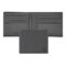 HLW526H-1 BOSS Wallet Double B Saffiano Grey