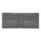 HLW526H-4 BOSS Wallet Double B Saffiano Grey