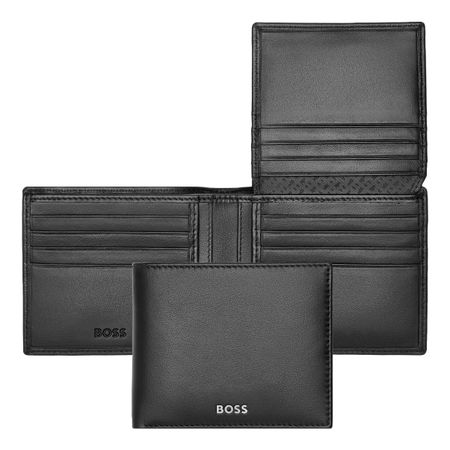 BOSS Wallet with flap Classic Smooth Black