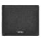 HLY416A-2 BOSS Wallet with flap Classic Grained Black