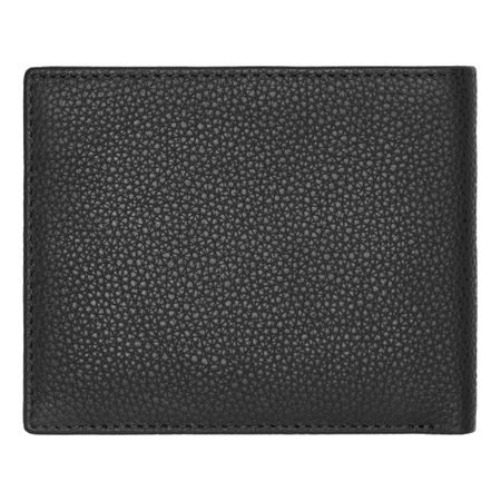 HLY416A-6 BOSS Wallet with flap Classic Grained Black