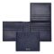 HLY416N-1 BOSS Wallet with flap Classic Grained Navy