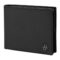 HLY526A-5 BOSS Card wallet with flap Double B Saffiano Black