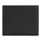HLY526A-7 BOSS Card wallet with flap Double B Saffiano Black