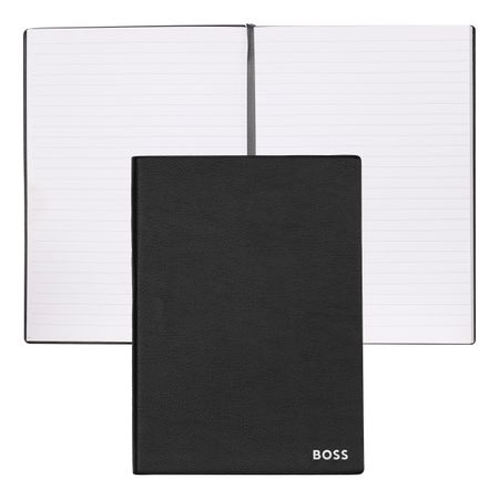BOSS Notebook A5 Essential Black Lined