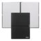 BOSS Notebook A5 Elegance Black Plain