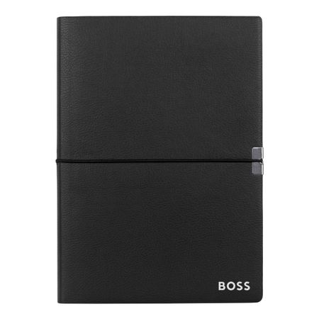 BOSS Notebook A5 Elegance Black Plain