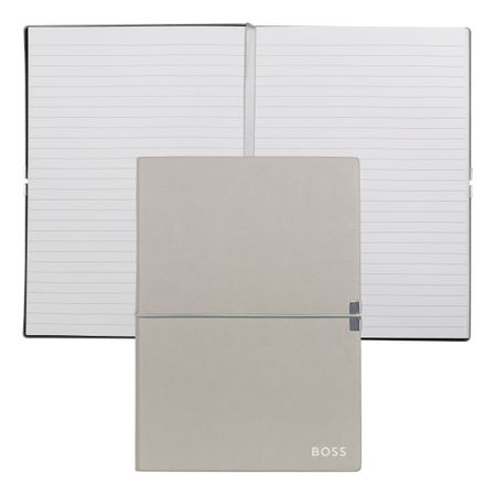 BOSS Notebook A5 Elegance Grey Lined