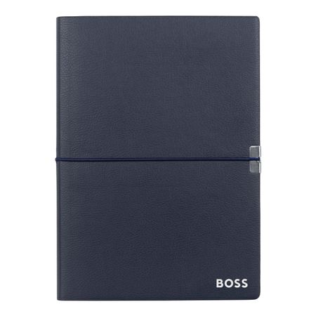 BOSS Notebook A5 Elegance Navy Lined