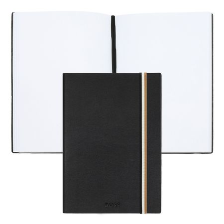 BOSS Notebook A5 Iconic Black Plain